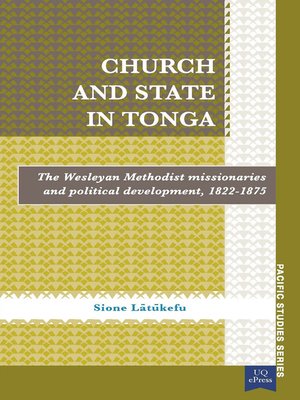 cover image of Church and State in Tonga